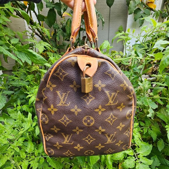Louis Vuitton LV Hand Bag Speedy 30 - Picture 4 of 16